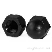 DIN1587 Black Zumed Cap Nuts